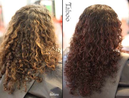 curly hair hairstylist result photos
